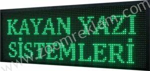 led hareketli kayan yazı tabela