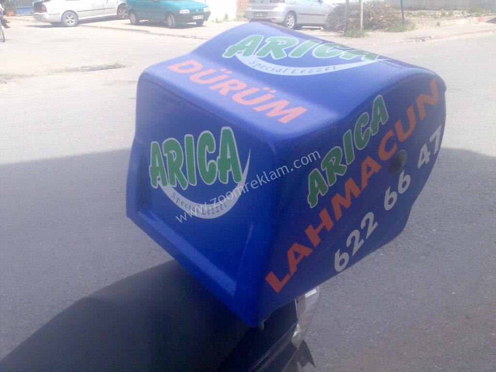 araç giydirme motosiklet sepeti kutusu